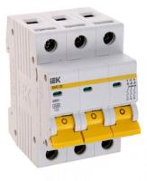 Автоматический выключатель C6 3-х полюсной