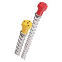 Концевик с диаэратором для промывки линии поения с латунным краном и штуцером