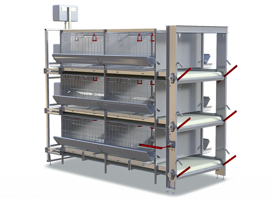 Клеточная батареядля кур несушек