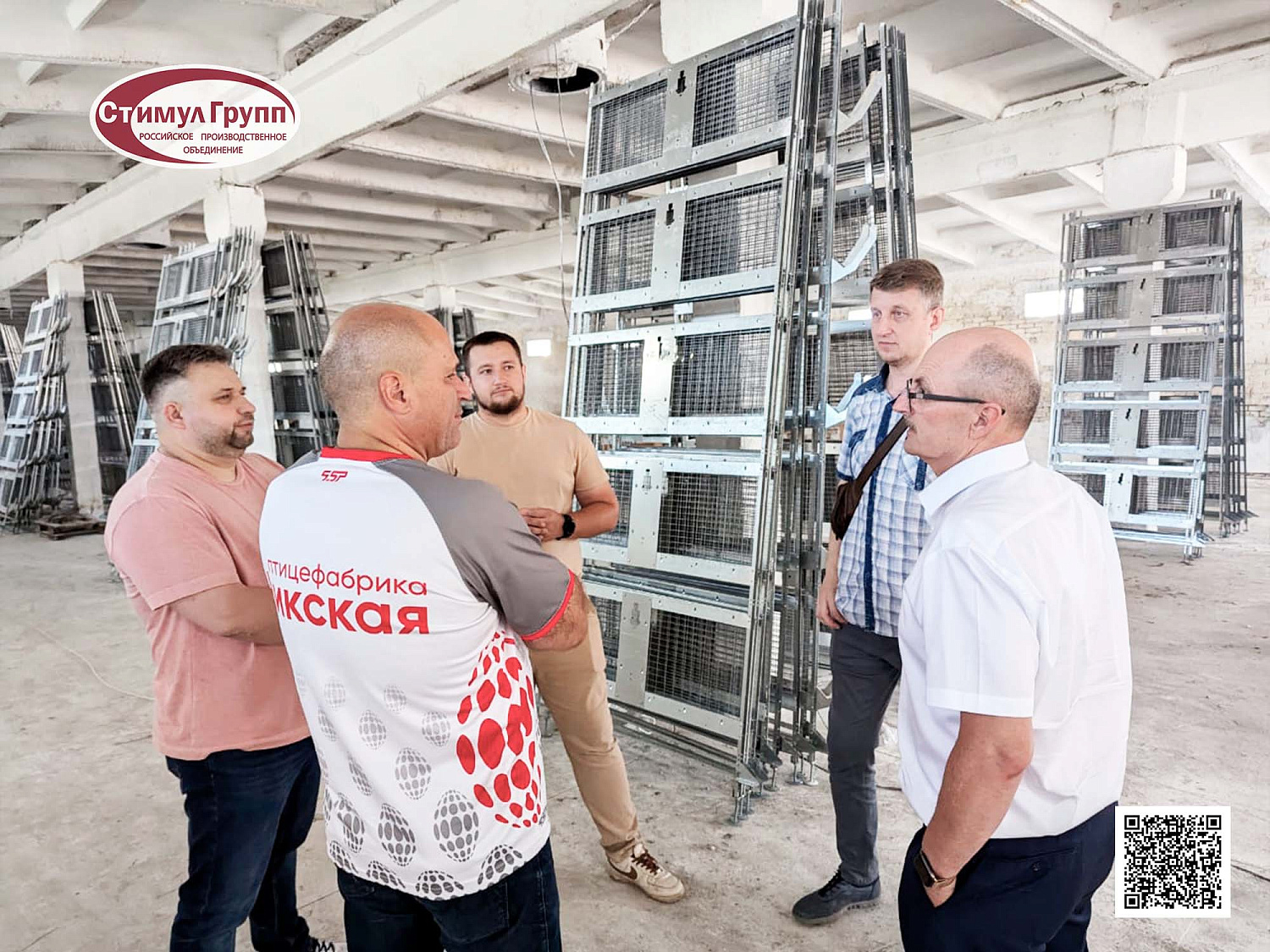 Запуск клеточного оборудования для кур-несушек в Новосибирске