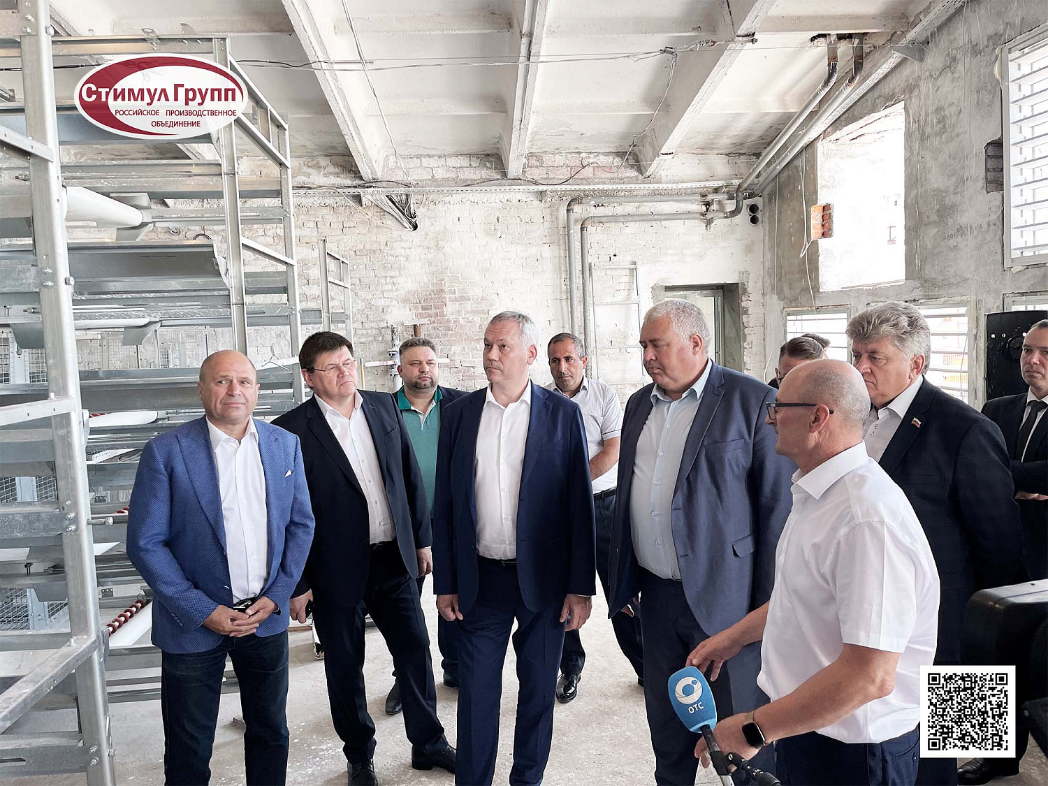 Запуск клеточного оборудования для кур-несушек в Новосибирске